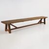 recycled teak dining bench