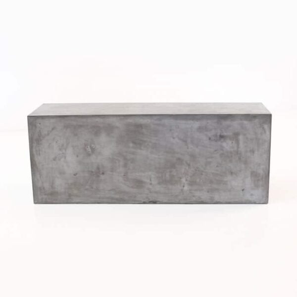 modern concrete bench
