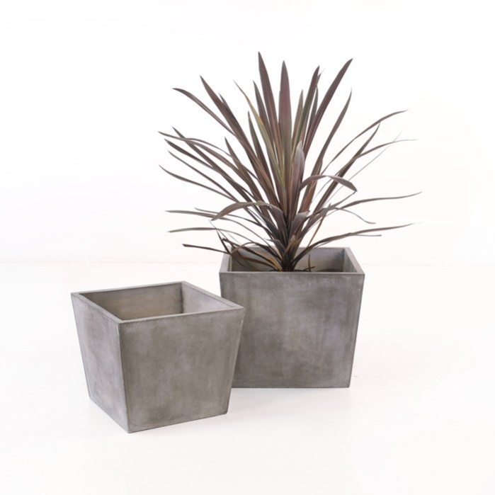 Blok Square Tapered Planters-0