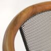 reclaimed teak wood dining chair