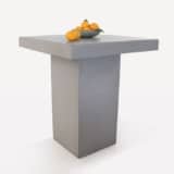 gray bar height table