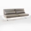modern outdoor sofa white