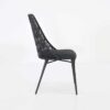 Outdoor Wicker Dining Chair black side view