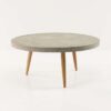 Aspen Blok Concrete Round Coffee Tables-0