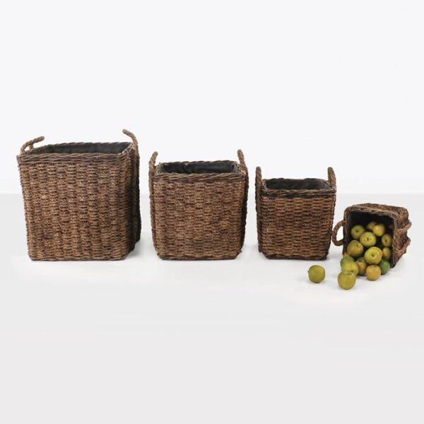 four square rope baskets