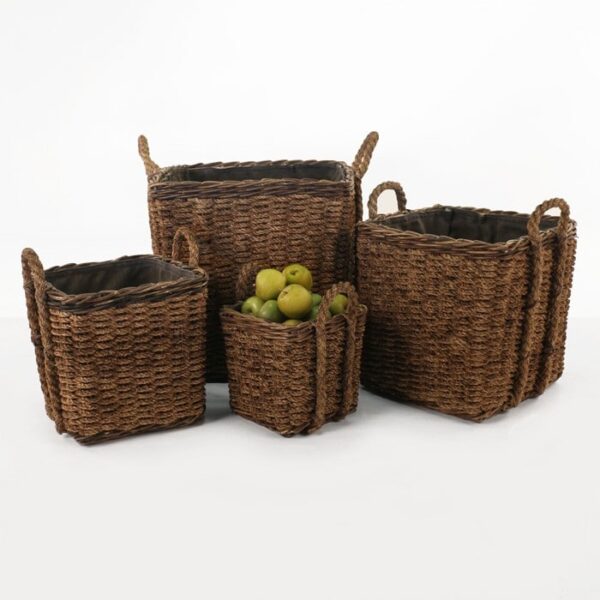 four square rope baskets
