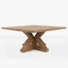 Alex Reclaimed Teak Square Outdoor Dining Table-0