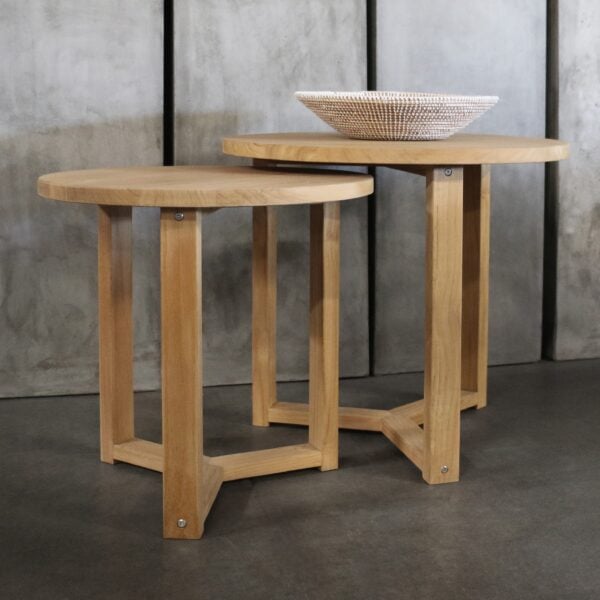 ying teak accent table