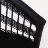 black wicker weave closeup image