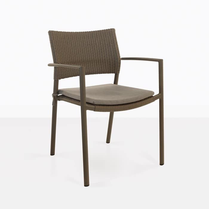 Jolie Woven Dining Chair Patio Furniture Teak Warehouse