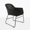 Harbour Wicker Dining Chair (Black)-0