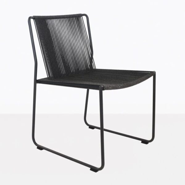 Nero Rope Outdoor Dining Side Chair