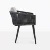 rope outdoor dining chair side view