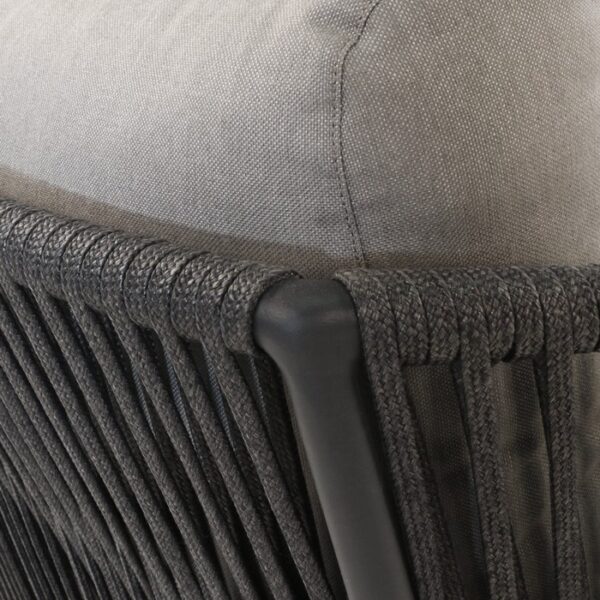 woven rope chair closeup photo