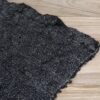 hand woven wool throw closeup image