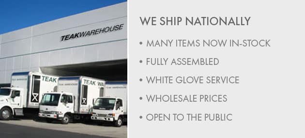 Teak Warehouse Delivery Service