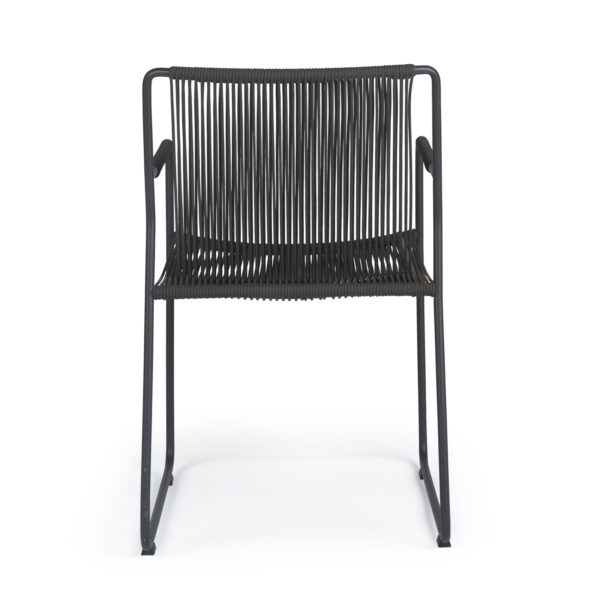 Nero Rope Outdoor Dining Arm Chair