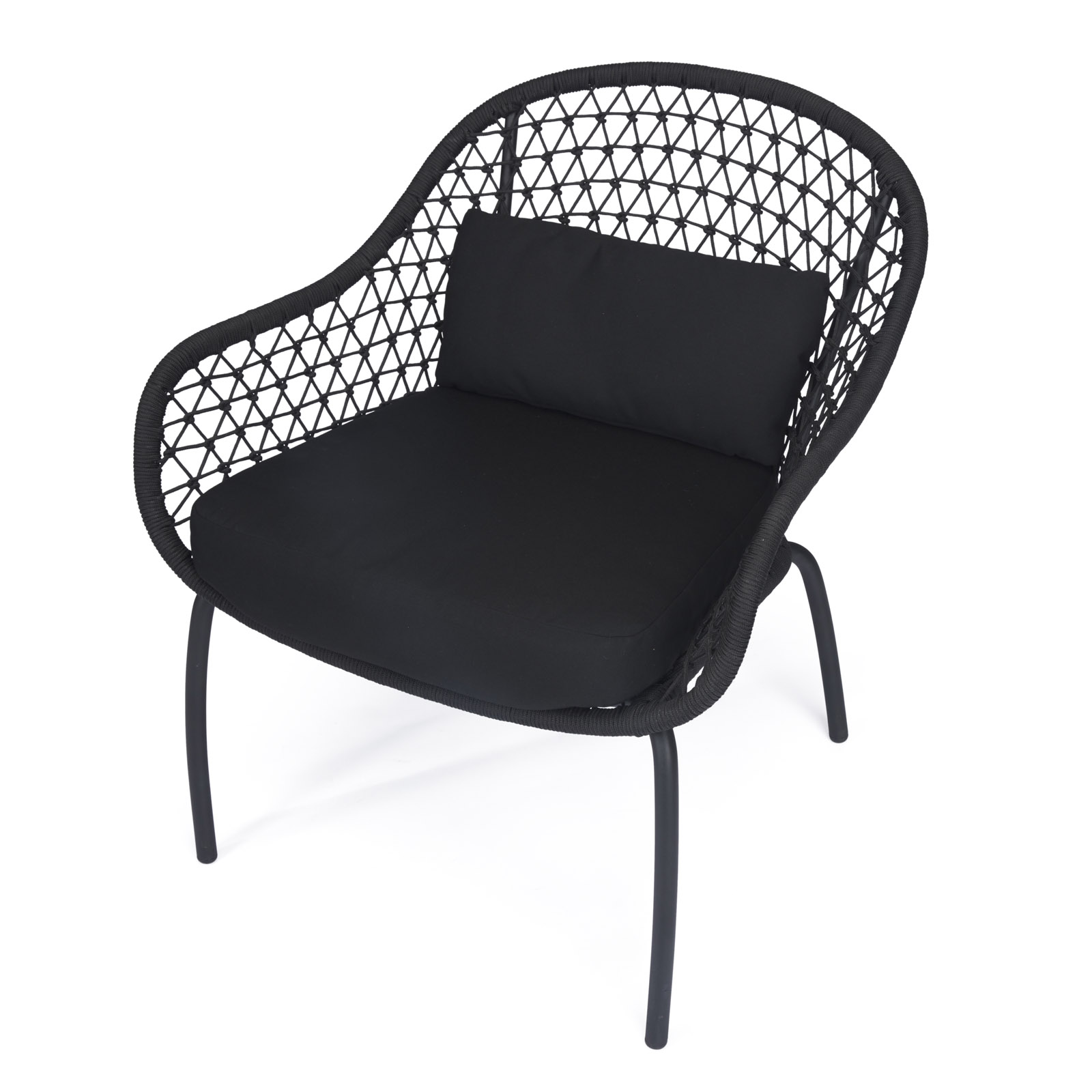 Libby Rope Relaxing Chair, Outdoor Lounge Furniture