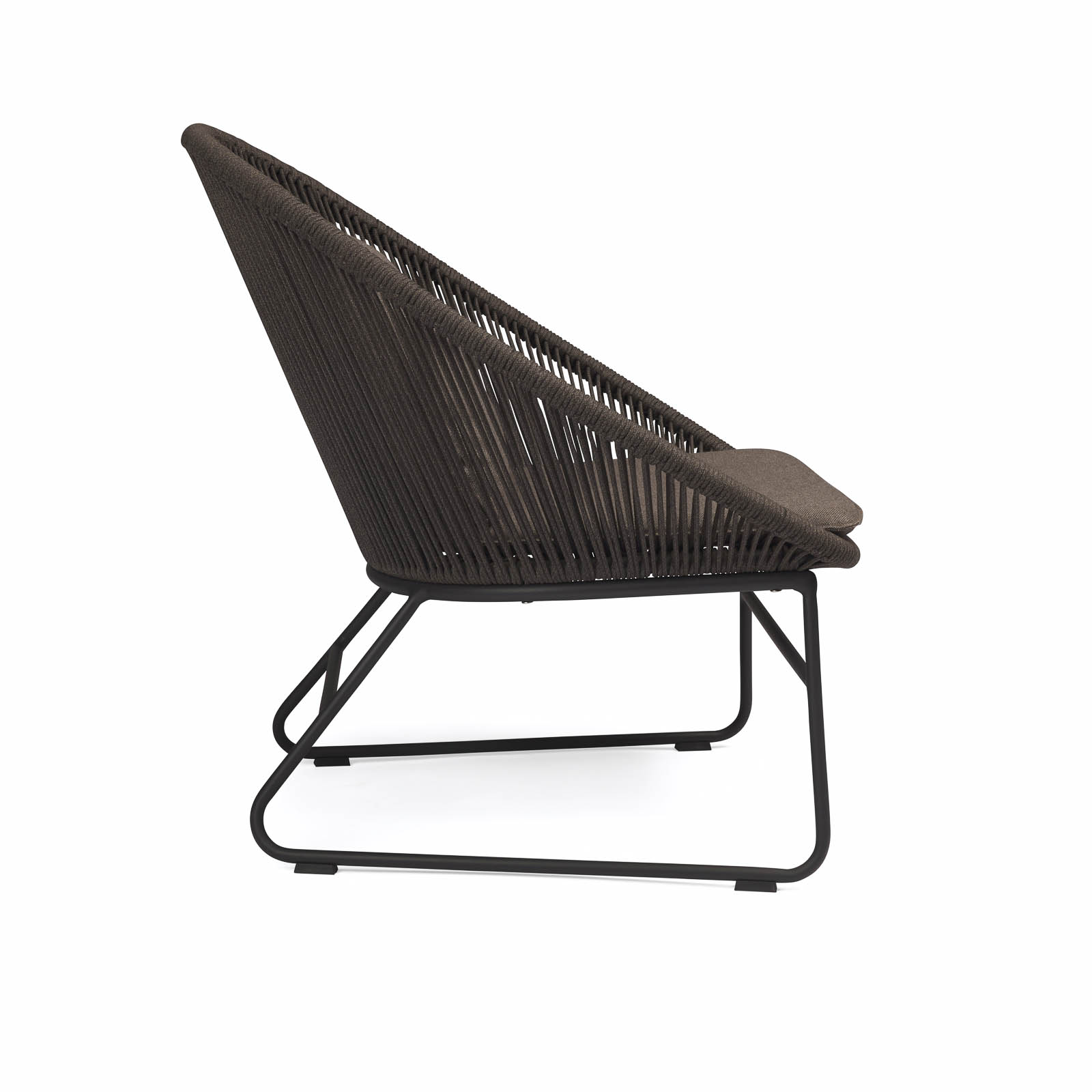 Toga Outdoor Lounge Chair (Vertical Weave) | Patio Seating | Teak